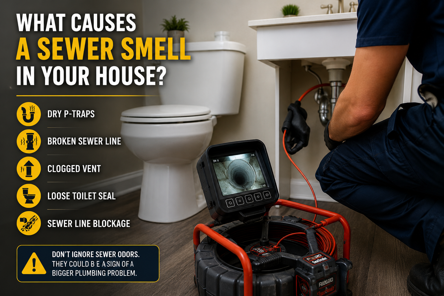What Causes a Sewer Smell in Your House? (Athens, GA Homeowner Guide)